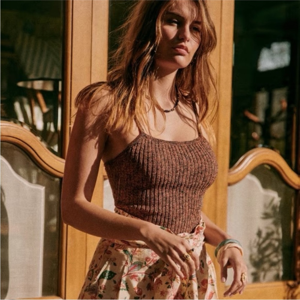 Sezane knit top